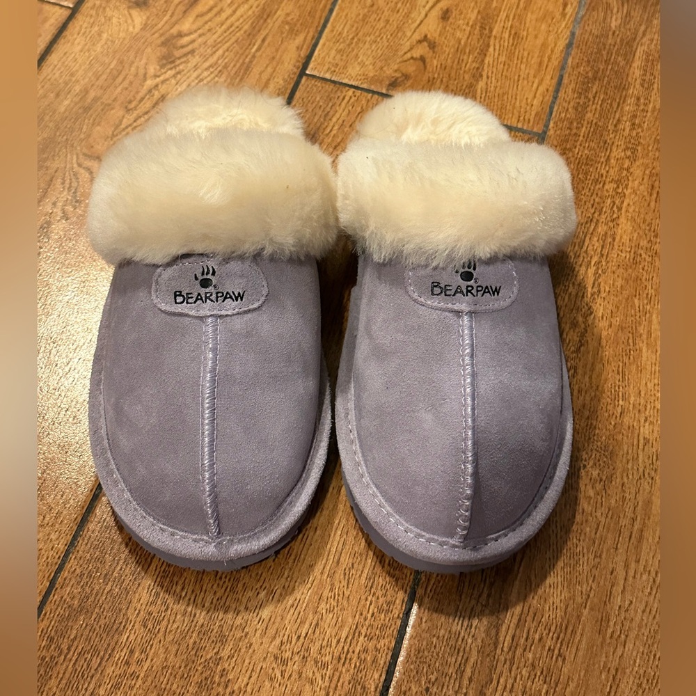 Bearpaw Light Purple Slippers